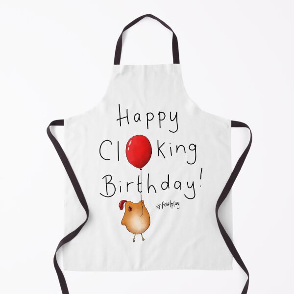 Item preview, Happy Clucking Birthday designed and sold by hollysimons.