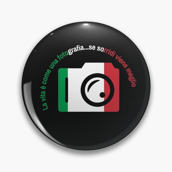Item preview, La vita è come una fotografia...se sorridi viene meglio, Italian saying designed and sold by DesignsofNote.