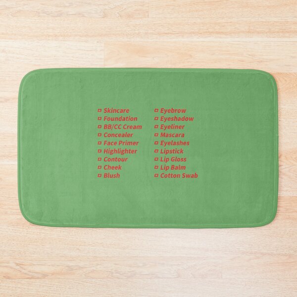 Item preview, Cosmetics Check List Pouch designed and sold by create-own67.