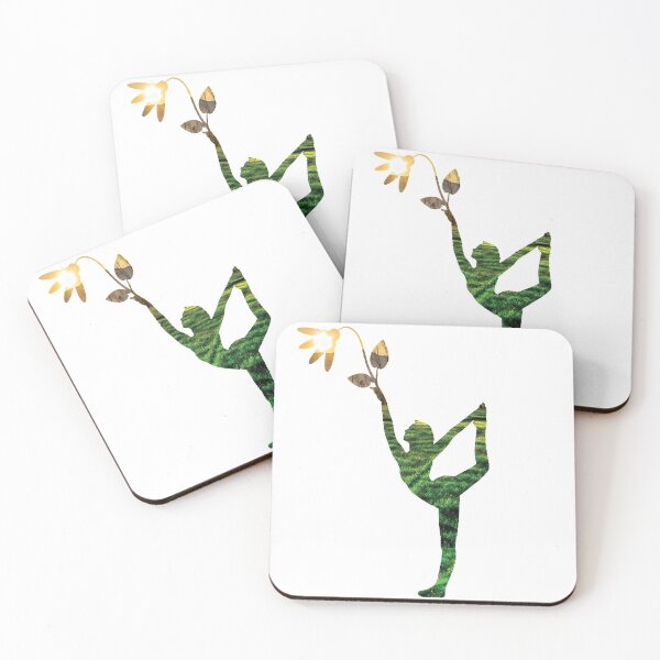 Item preview, Yoga Woman Blooming Pose designed and sold by GoldyMaster07.