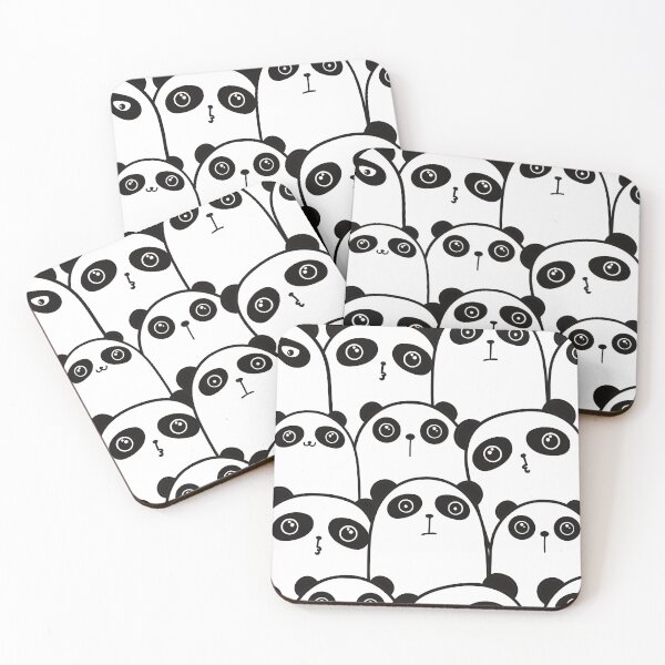 Item preview, The Many Faces of Panda Bear designed and sold by friendlyspoon.