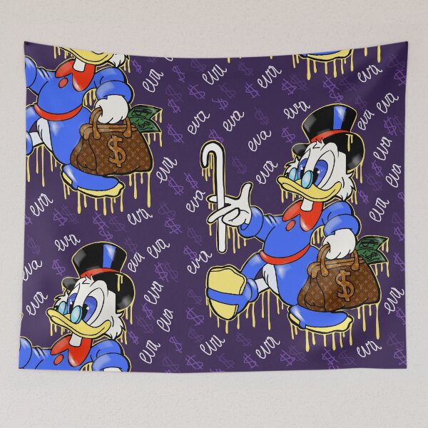 Item preview, Scrooge Mc Duck and Money | Eva Kiseleva designed and sold by Eva Kiseleva.