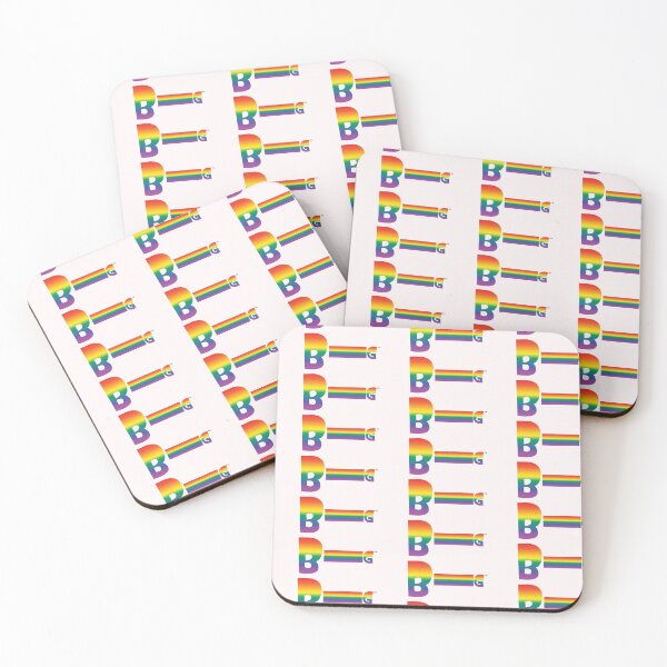 Item preview, MY OWN UNIQUE PENIS IN BABBY KRUFFY FONT - PRIDE colors designed and sold by PotentiaImo.