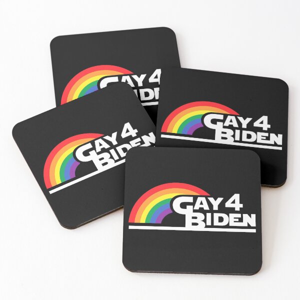 Item preview, LGBTQ Gay For Biden Rainbow Gay Pride Flag designed and sold by aronia.