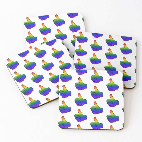 Item preview, Rainbow Thumbs Up designed and sold by ArtbyLucy27.