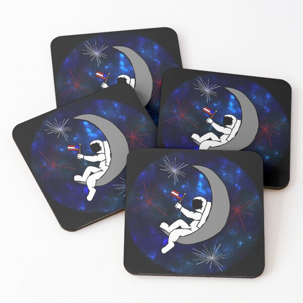 Item preview, Astronaut on the Moon in Space designed and sold by PRNTDADZ.