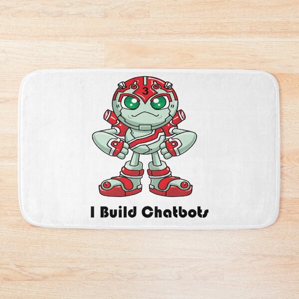 Item preview, I Build Chatbots Robots designed and sold by ProjectX23.