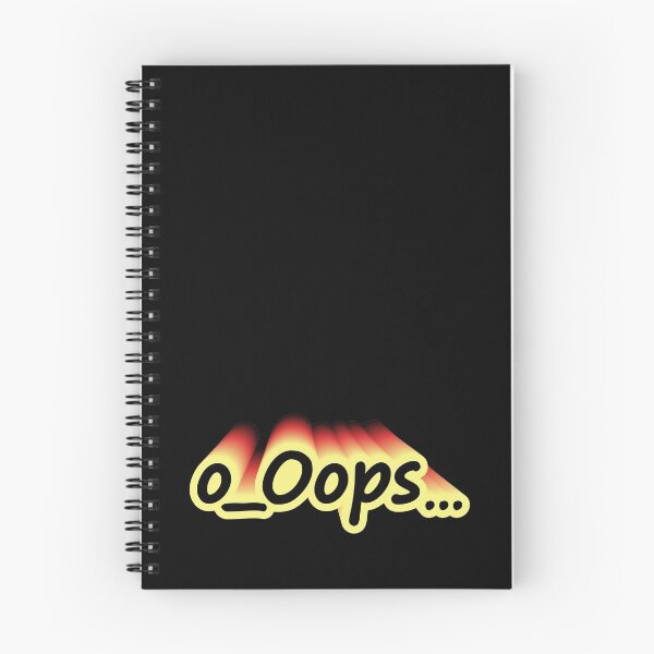 Item preview, o_Oops gradient yellow-red text designed and sold by MarS-4b-Art.
