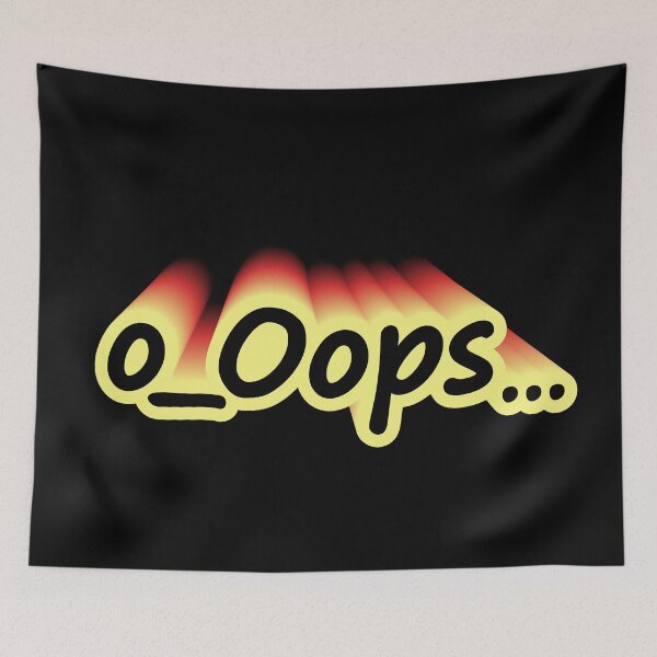 Item preview, o_Oops gradient yellow-red text designed and sold by MarS-4b-Art.