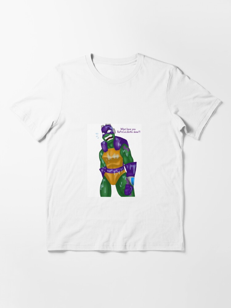 Teenage Mutant Ninja Turtles Donnie Arcade Ninja Adult Short Sleeve T-Shirt Black Heather / M