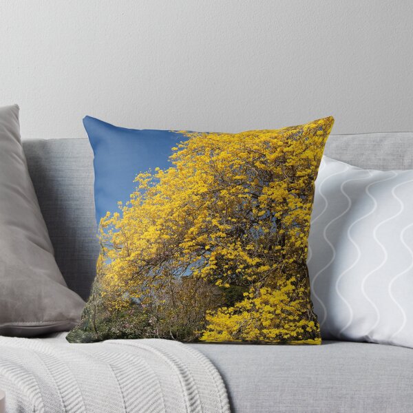 Item preview, Golden Trumpet Tree in Bloom designed and sold by Erica Dean Lamb.