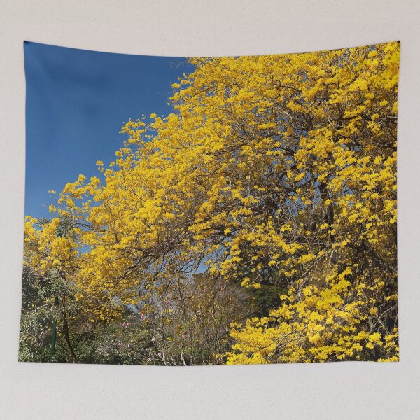 Item preview, Golden Trumpet Tree in Bloom designed and sold by Erica Dean Lamb.