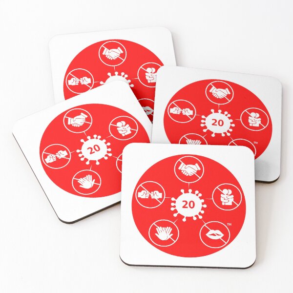 Item preview, COVID-20 THE NEW NORMAL/RED CIRCLE designed and sold by igloorecordsltd..