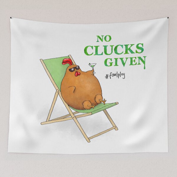 Item preview, No Clucks Given designed and sold by hollysimons.