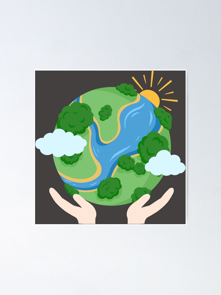 World Environment Day Drawing | Save Nature | Save Environment Poster Chart  Drawing For Competition | Lukisan kanvas sederhana, Lukisan, Poster