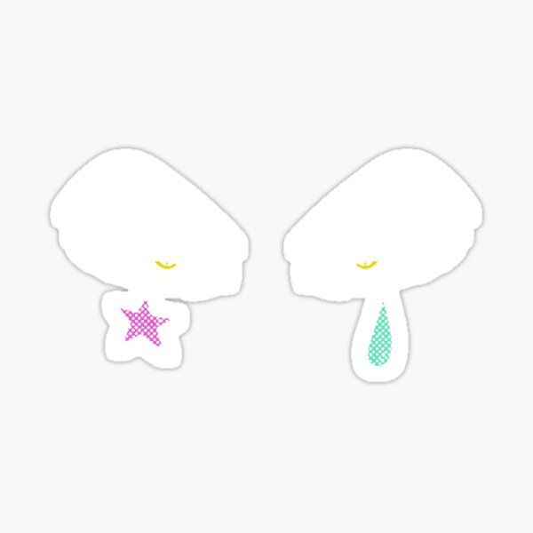 TEAR AND STAR Sticker