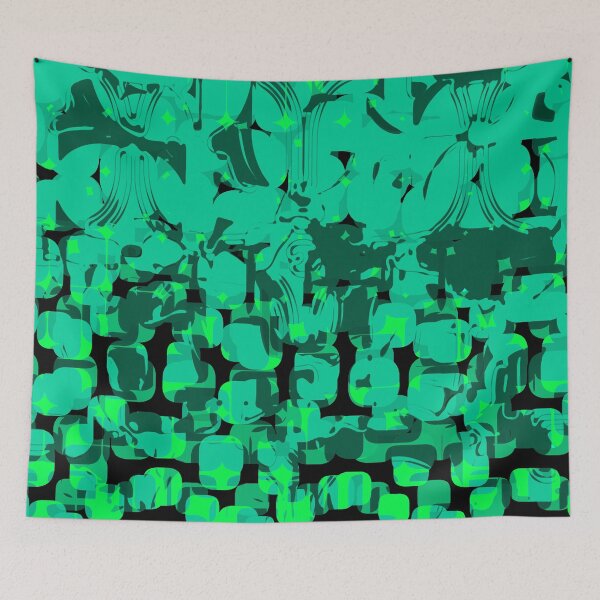 Item preview, Altered species evolution - abstract landscape designed and sold by Xdelacra.