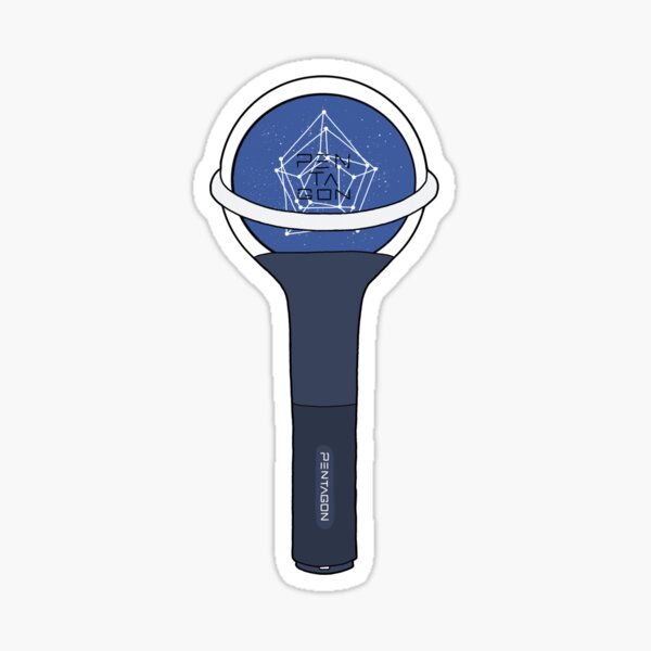 uni bong pentagon lightstick sticker by nena s redbubble