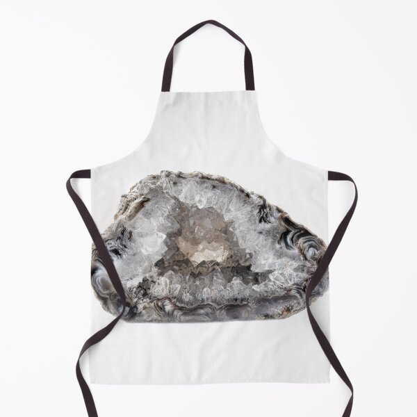 Item preview,  Amethyst white gray rock crystal cut healing stone designed and sold by wunderfamily.