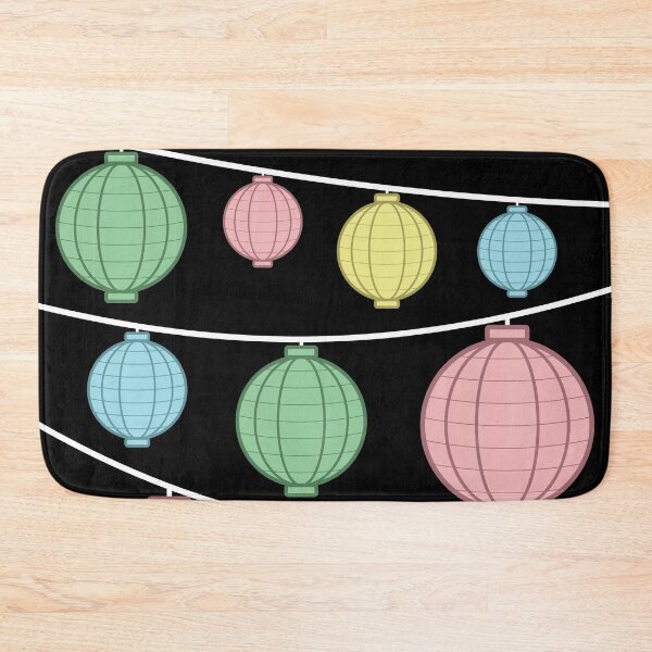 Item preview, Lanterns | Green Pink Yellow Blue | Pastel designed and sold by Wintre2.
