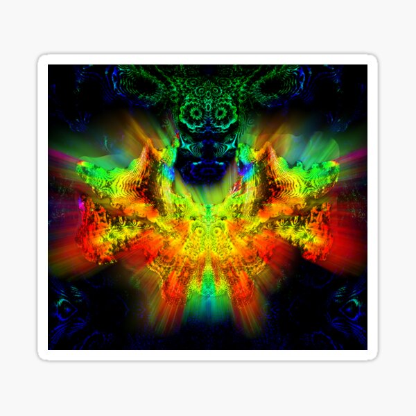 chouette feng shui Sticker