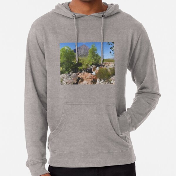 Buachaille Etive Mor , the Highlands of Scotland Lightweight Hoodie