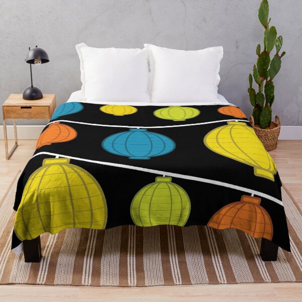 Item preview, Lanterns | Blue Yellow Orange Green designed and sold by Wintre2.
