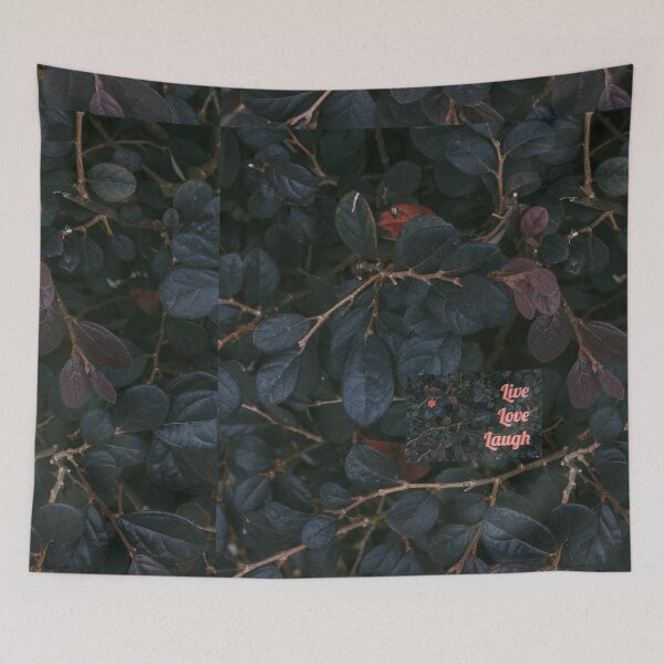 Item preview, Live Love Laugh - Essential Elements in Life - The Kaleidoscope of Leafy Foliage designed and sold by sthNnth.