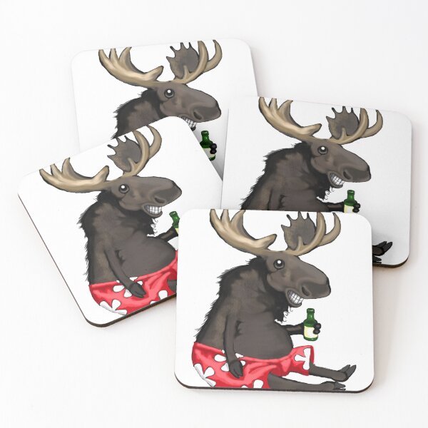 Item preview, Summer Moose With Cider designed and sold by jaggerstudios.