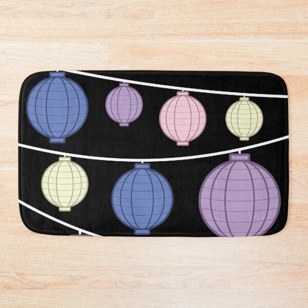 Item preview, Lanterns | Purple Pink Yellow Blue | Pastel designed and sold by Wintre2.