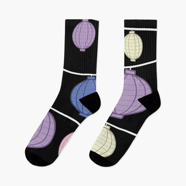 Item preview, Lanterns | Purple Pink Yellow Blue | Pastel designed and sold by Wintre2.