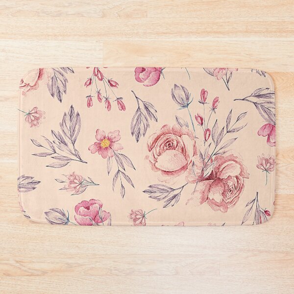 Item preview, Romantic wedding pastel pink watercolor roses designed and sold by cutecrazytshirt.