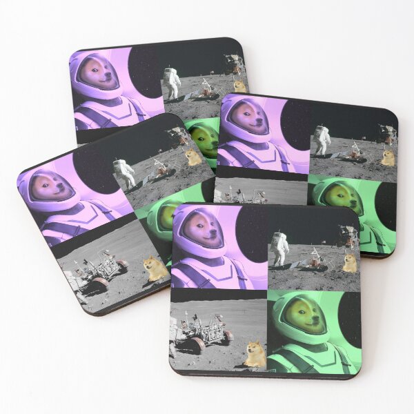Item preview, Doge on the Moon designed and sold by FunGuru.
