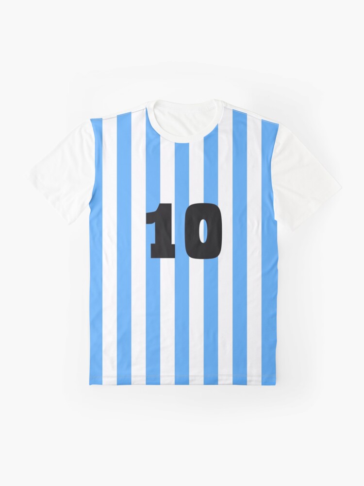 Leo Messi: Jersey number 10 Graphic T-Shirt for Sale by Alpha-capital