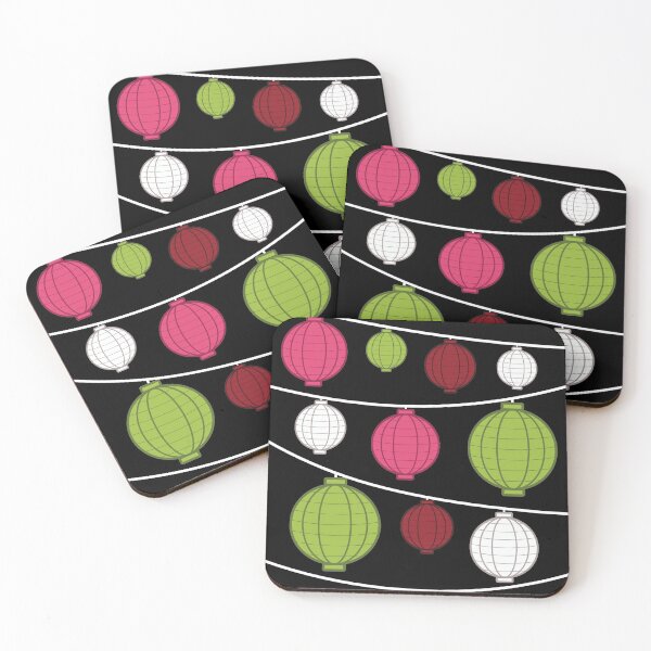 Item preview, Lanterns | Pink Maroon Green White designed and sold by Wintre2.