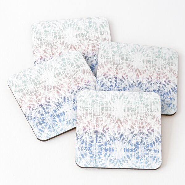 Item preview, Rippled Reflection Pastel Ombre Distressed Pattern  designed and sold by TextileInstinct.