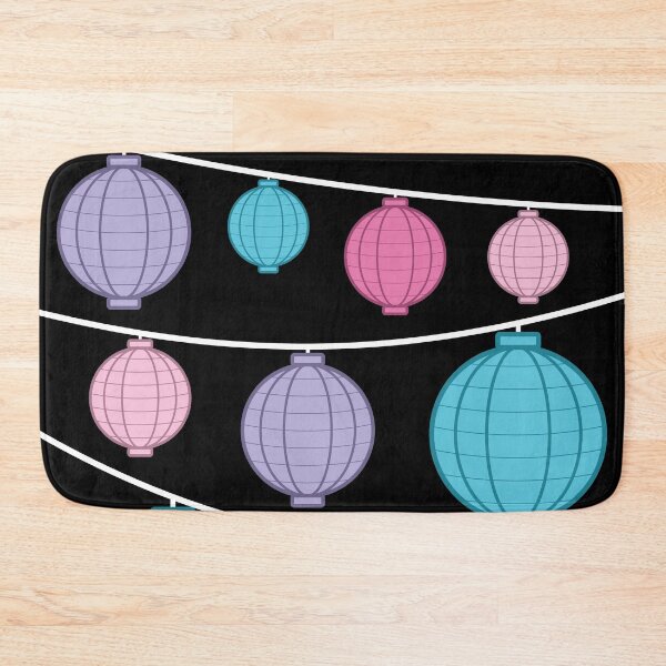 Item preview, Lanterns | Blue Pink Purple | Pastel designed and sold by Wintre2.