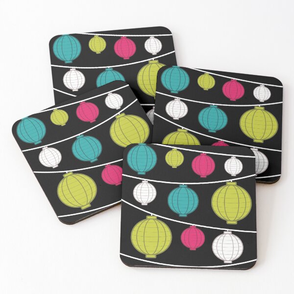 Item preview, Lanterns | Green Pink White designed and sold by Wintre2.