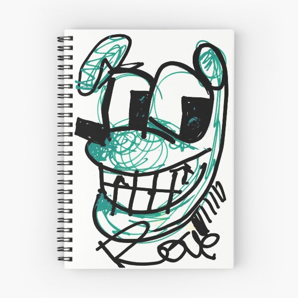 Item preview, Dog with big smile, BW green designed and sold by Rone84.