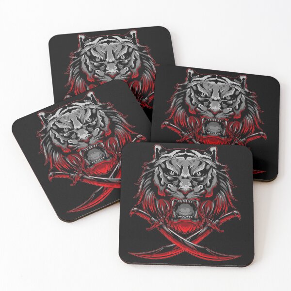Item preview, Glowing Red Light Shadow Tiger. designed and sold by sriniboss758.