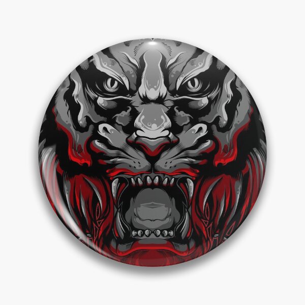 Item preview, Glowing Red Light Shadow Tiger. designed and sold by sriniboss758.