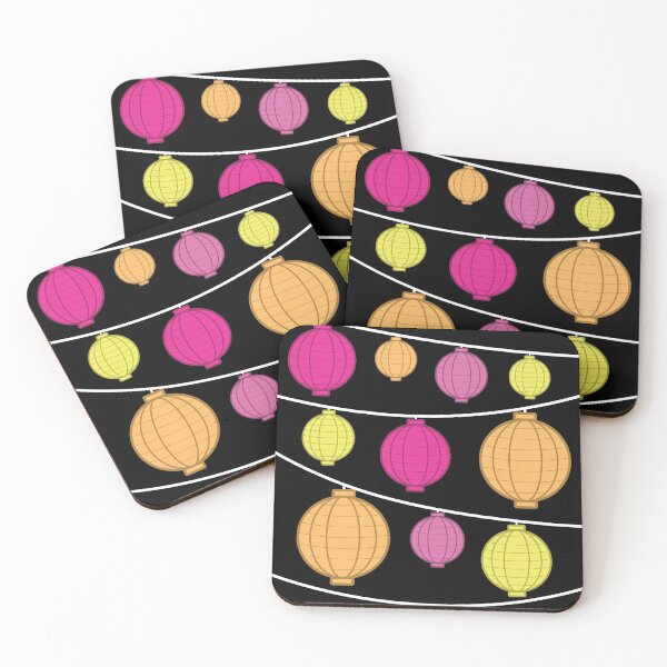 Item preview, Lanterns | Pink Orange Yellow designed and sold by Wintre2.