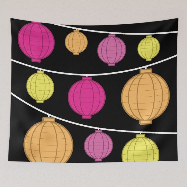 Item preview, Lanterns | Pink Orange Yellow designed and sold by Wintre2.