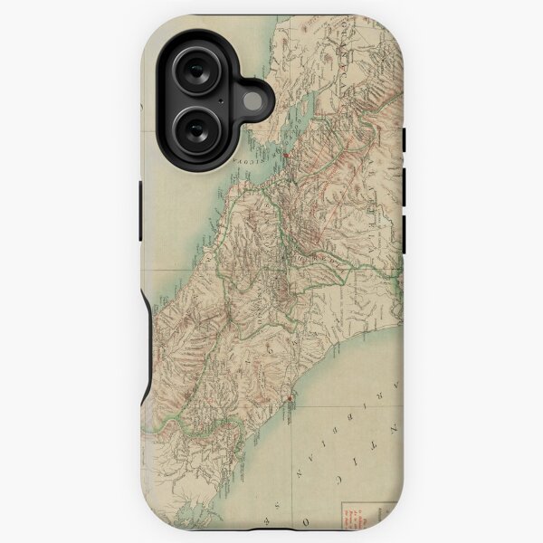 Item preview, Vintage Map of Costa Rica (1903) designed and sold by BravuraMedia.