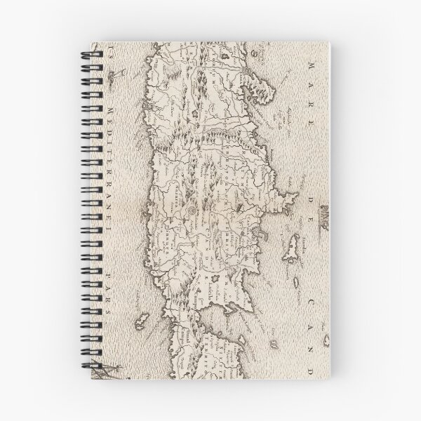 Item preview, Vintage Map of Crete Greece (1680) designed and sold by BravuraMedia.