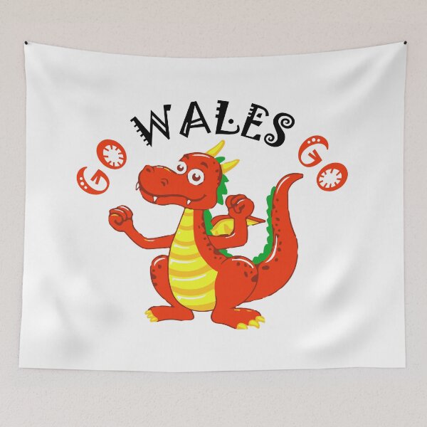 Item preview, GO WALES GO  designed and sold by adrianazola.