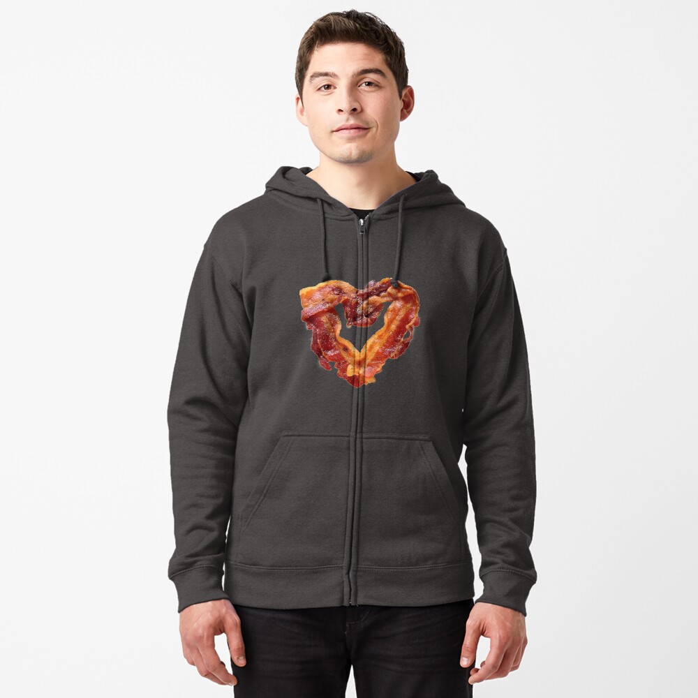 Bacon Zipped Hoodie