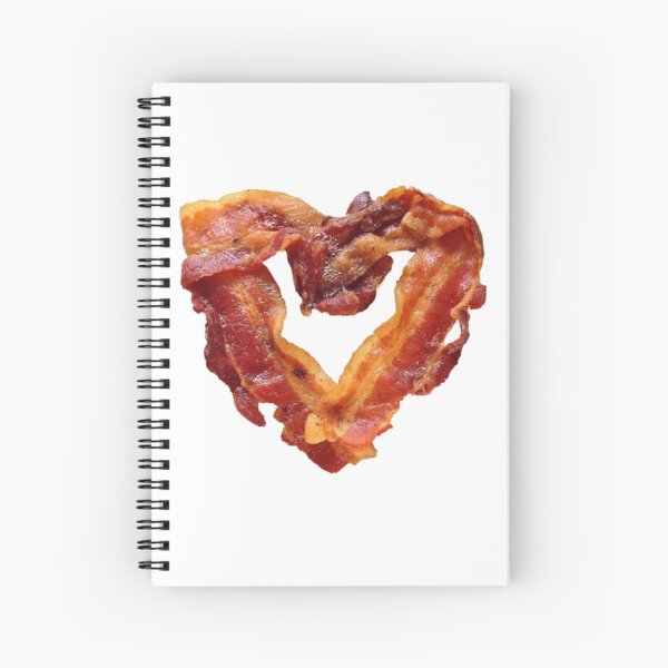 Bacon Spiral Notebook
