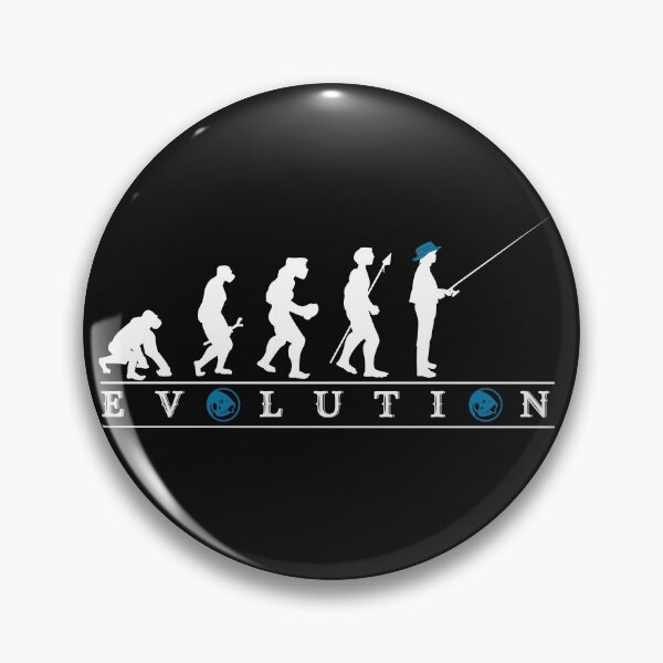 Item preview, Funny Fishing Evolution - Blue hat designed and sold by Click-Like.