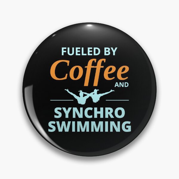 Item preview, Synchro Swim Synchronized Swimming Coffee designed and sold by CuteDesigns1.
